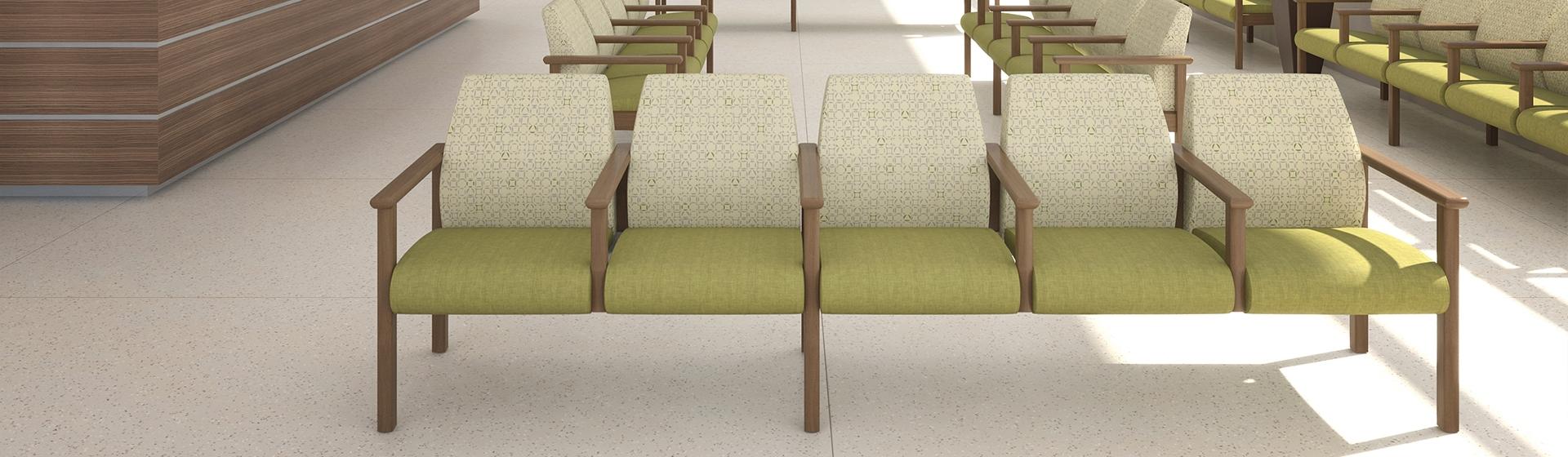 Cooper Bala connected seating in a waiting room