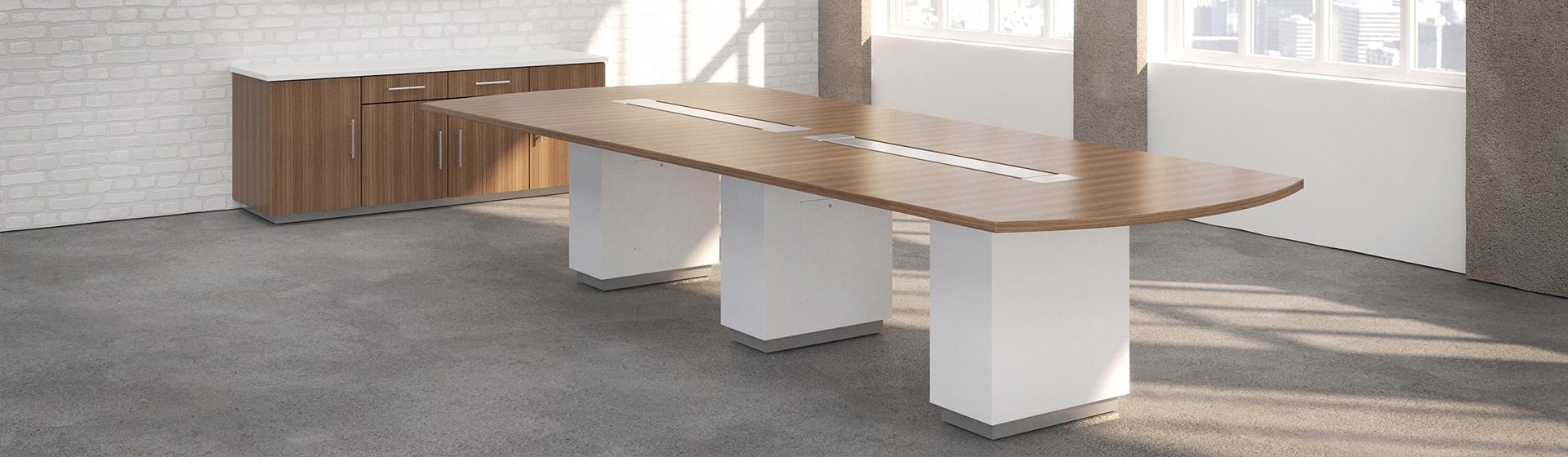 Tailgate in a boardroom