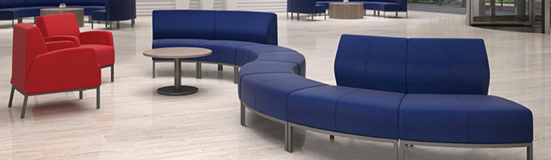 Tailor Modular in a corporate lobby