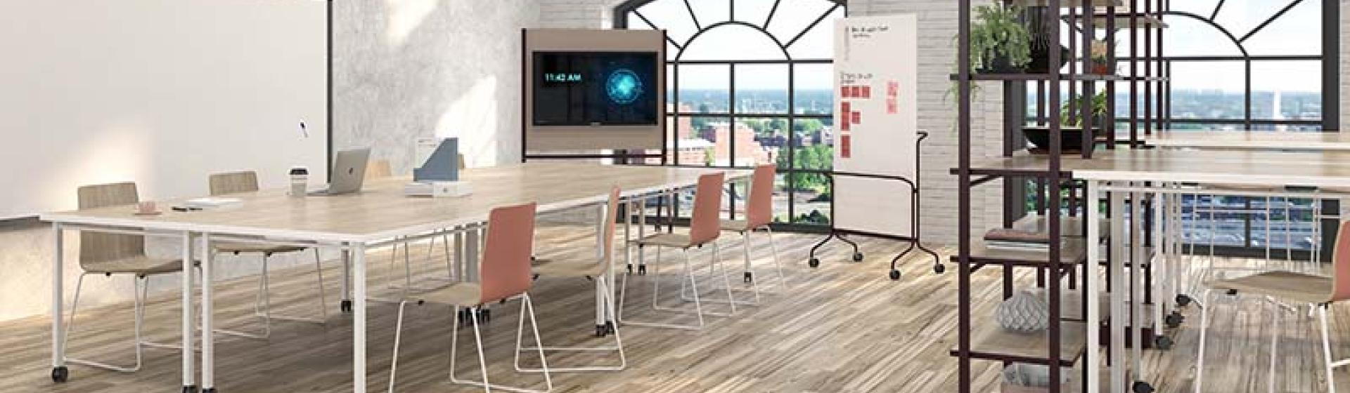 Latch in a collaborative space