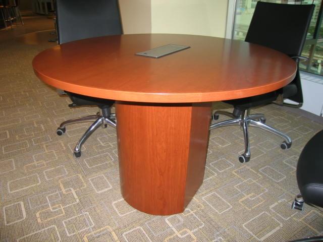 Spec Furniture Drum Base Table, round top