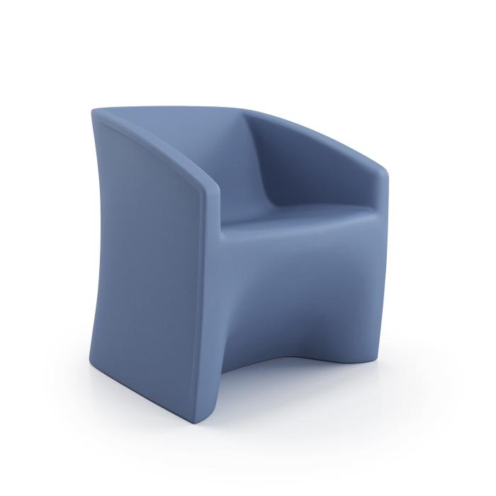 Spec Furniture Hardi Club Chair Blue, on white background