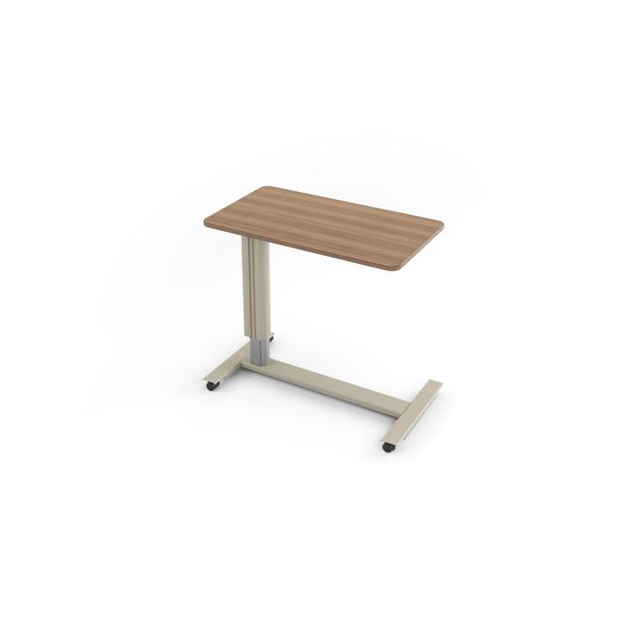 Spec Furniture Overbed Table, rectangle top, H base
