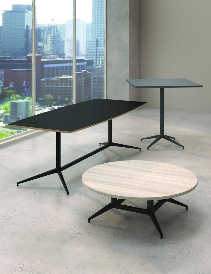 Yorkville tables X4 base, Y base and X base