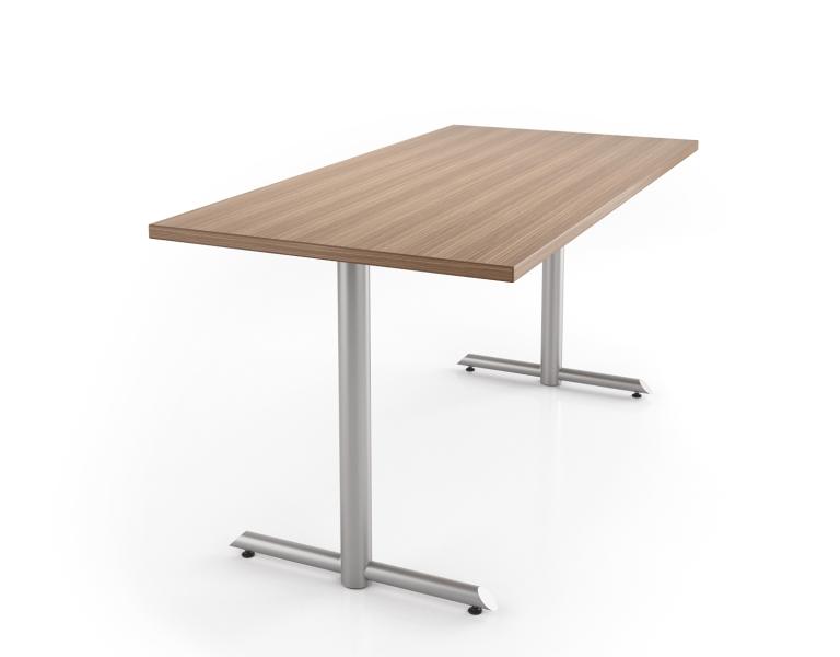 Spec Furniture Acute Table T base, rectangle top