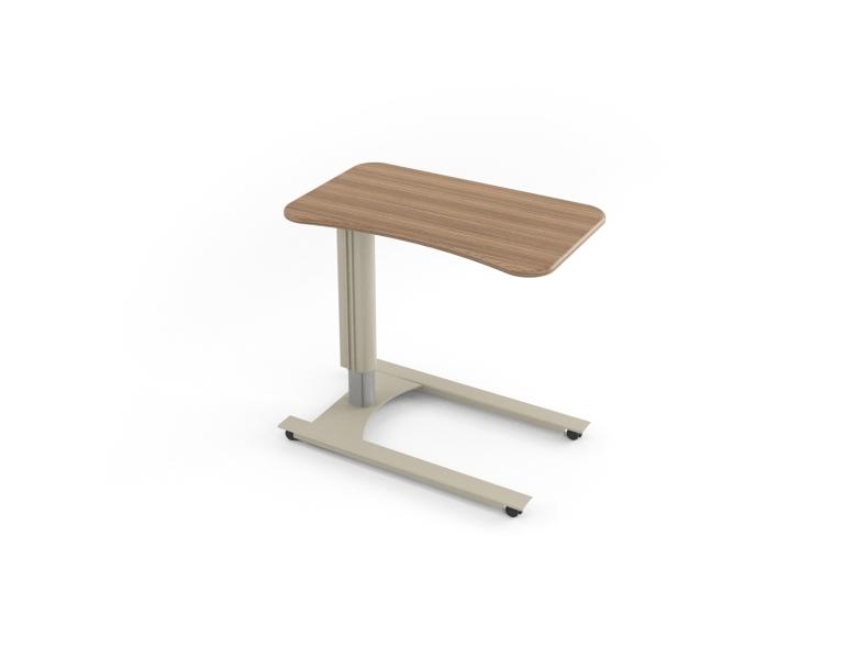 Spec Furniture Overbed Table, kidney top, U base