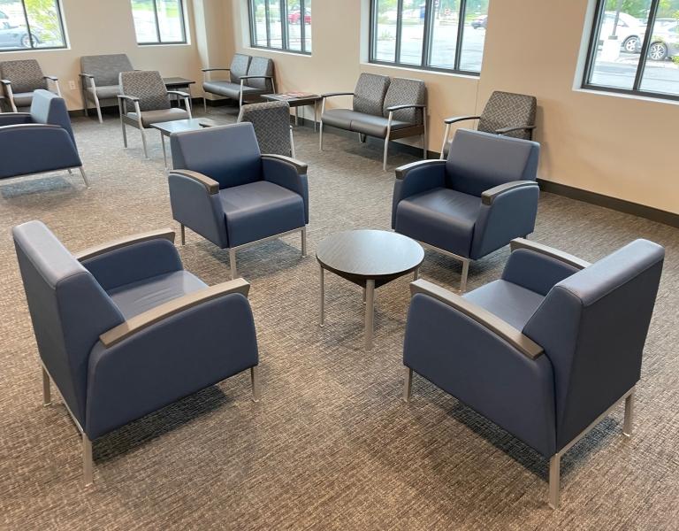 SpecFurniture on X: The Calvin Easy Access Hip Chair's thoughtful design  benefits patients who have had a partial or total hip replacement,  arthritis, or knee surgery. See all Easy Access Hip Chairs