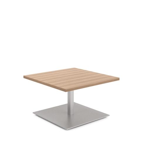 Square metal base coffee table height