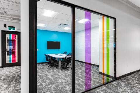 Tailgate in a meeting room