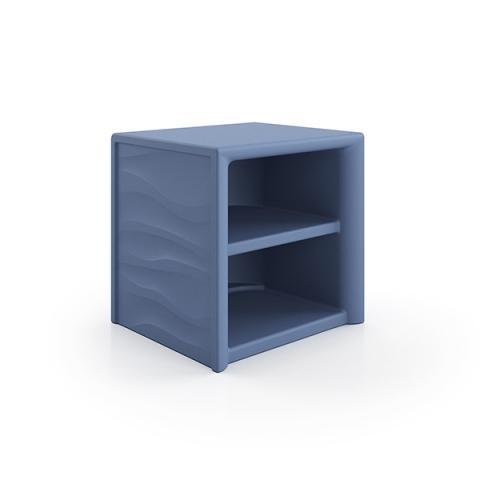 Hardi roto molded bedside table for behavioral health