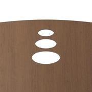 Wood back Cutout a