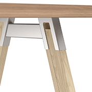 Optional Integrated Vertical Wire Manager