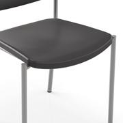 DuraSpec Poly Seat in Black