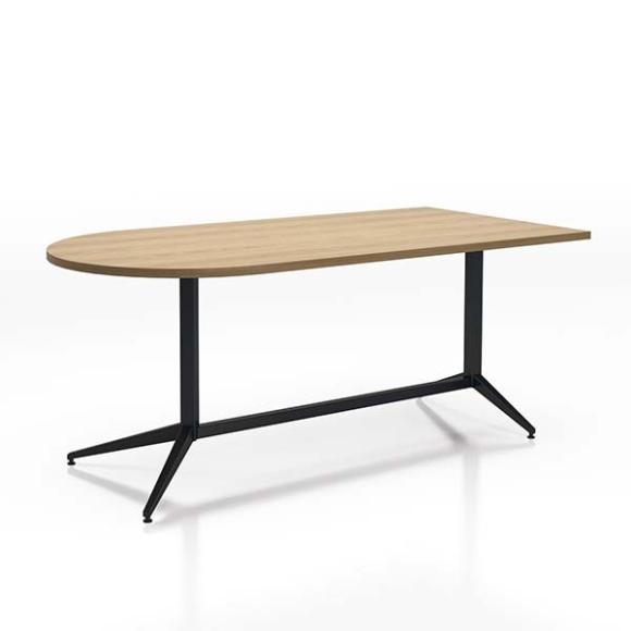 Yorkville with New Age Oak laminate top yrkt_yrky base