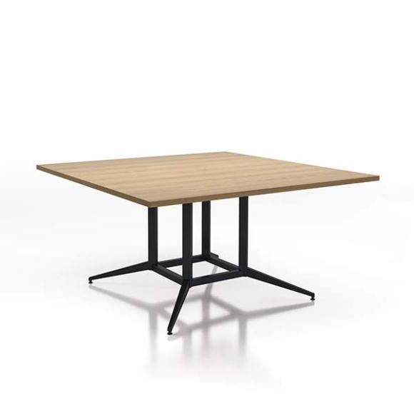 Yorkville with New Age Oak laminate top yrkx4 base