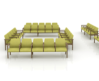 Cooper Bala with green fabrics