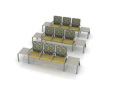 Gravity connected in rows