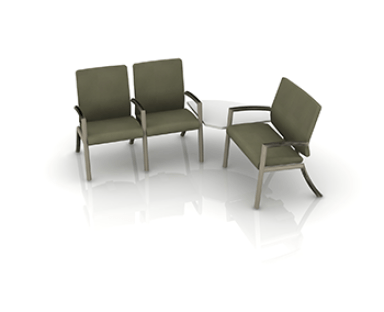 Gravity connected side view