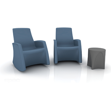 Hardi Rocker and Hardi stool